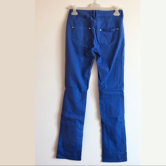 TRUCCO ROYAL BLUE DENIM JEANS - Picture 3 of 10